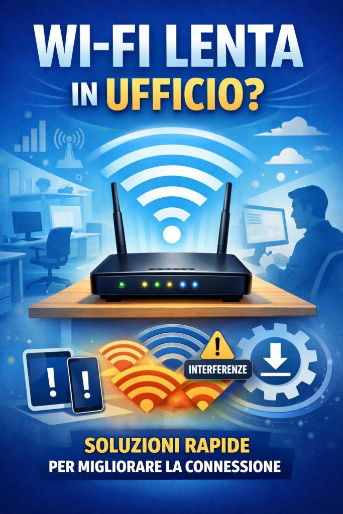 Wi-Fi lento in ufficio? 5 mosse per velocizzarlo subito