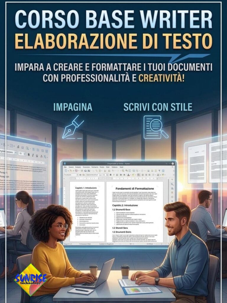 Corso LibreOffice Writer – Base: Lezione 1
